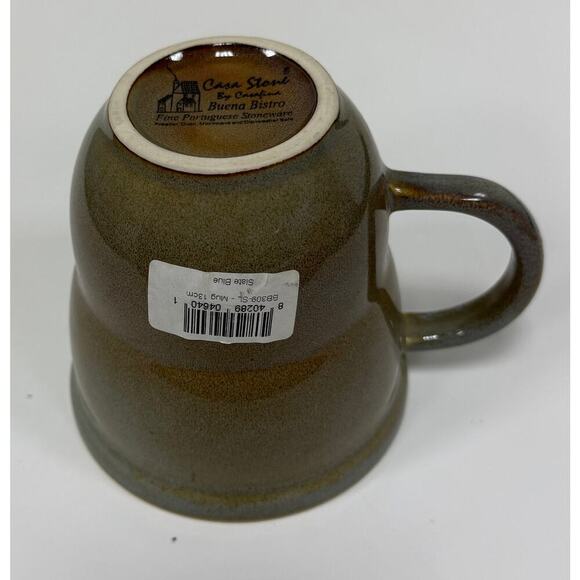 New Casa Stone by Casafina Slate Blue Coffee Mug. KT1320 - Picture 3 of 4